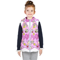 Pink Angel Star Kid s Puffer Vest by Celenk