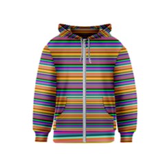 Pattern Kids  Zipper Hoodie by gasi