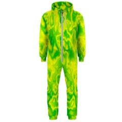 Pattern Hooded Jumpsuit (men) 