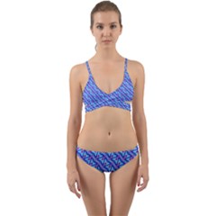 Pattern Wrap Around Bikini Set by gasi