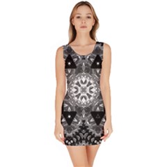 Mandala Calming Coloring Page Bodycon Dress by Celenk