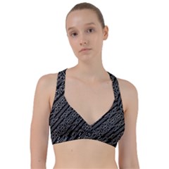 Tribal Stripes Pattern Sweetheart Sports Bra by dflcprints