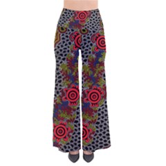 Aboriginal Art - Meeting Places Pants by hogartharts