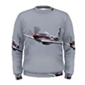 P-51 Mustang flying Men s Sweatshirt View1