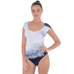 Ice, Snow And Moving Water Short Sleeve Leotard  by Ucco