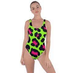 Neon Green Leopard Print Bring Sexy Back Swimsuit