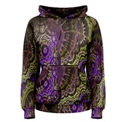 Abstract Fractal Art Design Women s Pullover Hoodie by Celenk