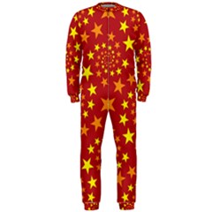 Star Stars Pattern Design Onepiece Jumpsuit (men)  by Celenk