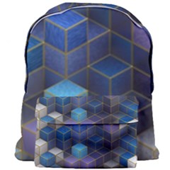 Cube Cubic Design 3d Shape Square Giant Full Print Backpack by Celenk