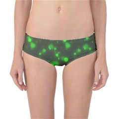 Neon Green Bubble Hearts Classic Bikini Bottoms by PodArtist