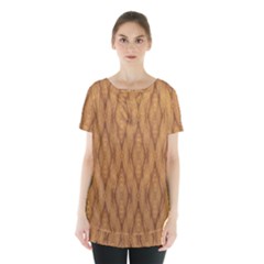 Wood Background Backdrop Plank Skirt Hem Sports Top