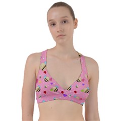 Bee Mine Valentine Sweetheart Sports Bra by Bigfootshirtshop