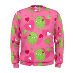 Monster Love Pattern Men s Sweatshirt by Bigfootshirtshop