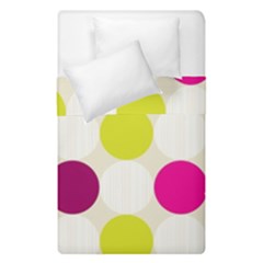 Polka Dots Spots Pattern Seamless Duvet Cover Double Side (single Size) by Celenk