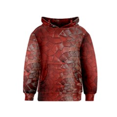 Pattern Backgrounds Abstract Red Kids  Pullover Hoodie