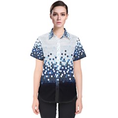 Tech Camouflage Women s Short Sleeve Shirt