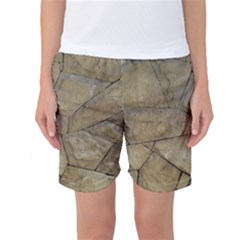 Brick Wall Stone Kennedy Women s Basketball Shorts