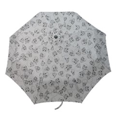 A Lot Of Skulls Grey Folding Umbrellas by jumpercat