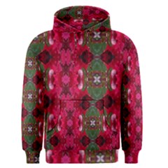 Christmas Colors Wrapping Paper Design Men s Pullover Hoodie by Fractalsandkaleidoscopes