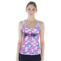 Hard Workout Racer Back Sports Top by jumpercat