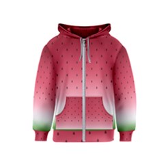 Watermelon Kids  Zipper Hoodie by jumpercat