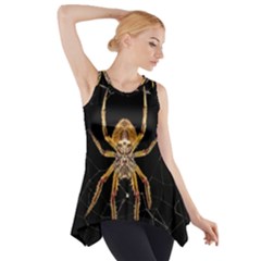 Insect Macro Spider Colombia Side Drop Tank Tunic