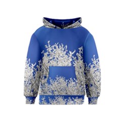 Crown Aesthetic Branches Hoarfrost Kids  Pullover Hoodie by BangZart