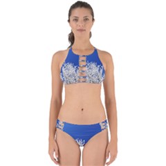 Crown Aesthetic Branches Hoarfrost Perfectly Cut Out Bikini Set