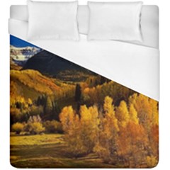 Colorado Fall Autumn Colorful Duvet Cover (king Size) by BangZart