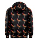 Background Pattern Chicken Fowl Men s Zipper Hoodie View2