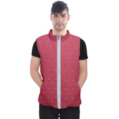 Strawberry Pattern Men s Puffer Vest