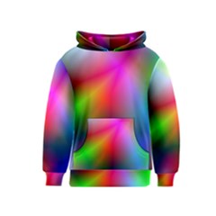 Course Gradient Background Color Kids  Pullover Hoodie by BangZart