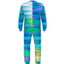 Wave Rainbow Bright Texture OnePiece Jumpsuit (Men)  View2