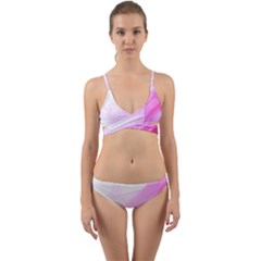 Material Ink Artistic Conception Wrap Around Bikini Set by BangZart