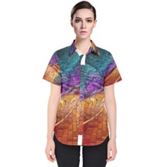 Graphics Imagination The Background Women s Short Sleeve Shirt