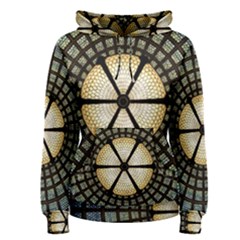 Stained Glass Colorful Glass Women s Pullover Hoodie by BangZart