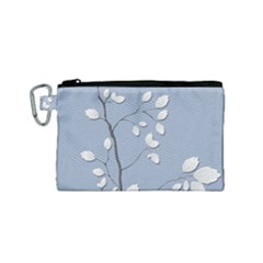 Branch Leaves Branches Plant Canvas Cosmetic Bag (small) by BangZart