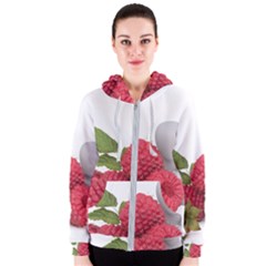 Fruit Healthy Vitamin Vegan Women s Zipper Hoodie by BangZart