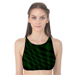 Pattern Dark Texture Background Tank Bikini Top by BangZart