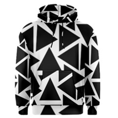 Template Black Triangle Men s Pullover Hoodie by BangZart