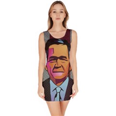 George W Bush Pop Art President Usa Bodycon Dress by BangZart