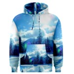 Ski Holidays Landscape Blue Men s Pullover Hoodie