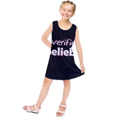 Verified Belieber Kids  Tunic Dress by Valentinaart