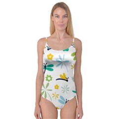 Busy Dragonflies Camisole Leotard 