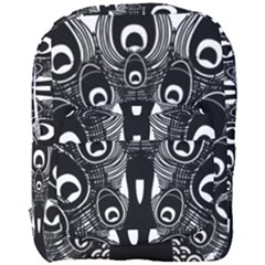 Peacock Bird Animal Feather Full Print Backpack