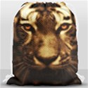 Cat Tiger Animal Wildlife Wild Drawstring Bag (Large) View1
