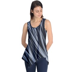 Fractal Mathematics Abstract Sleeveless Tunic