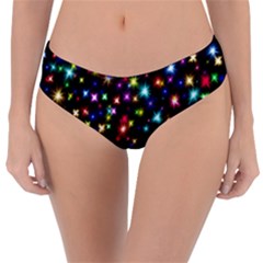 Fireworks Rocket New Year S Day Reversible Classic Bikini Bottoms by Celenk