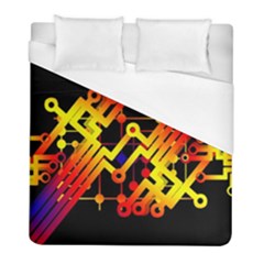 Board Conductors Circuits Duvet Cover (full/ Double Size) by Celenk