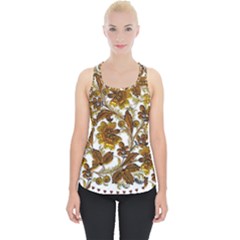 Mandala Metallizer Art Factory Piece Up Tank Top by Celenk